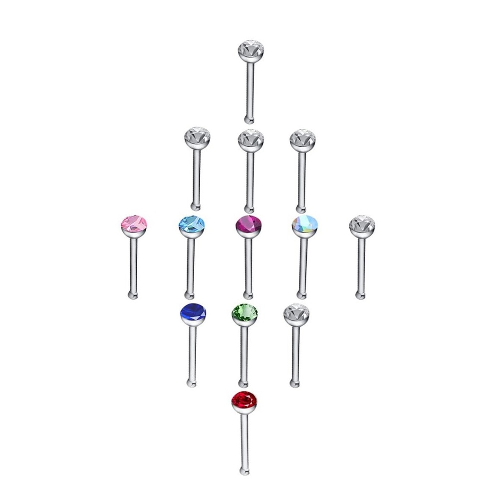 Pack Of 60 361L Surgical Steel 22g Nose Studs NWT - Picture 16 of 16